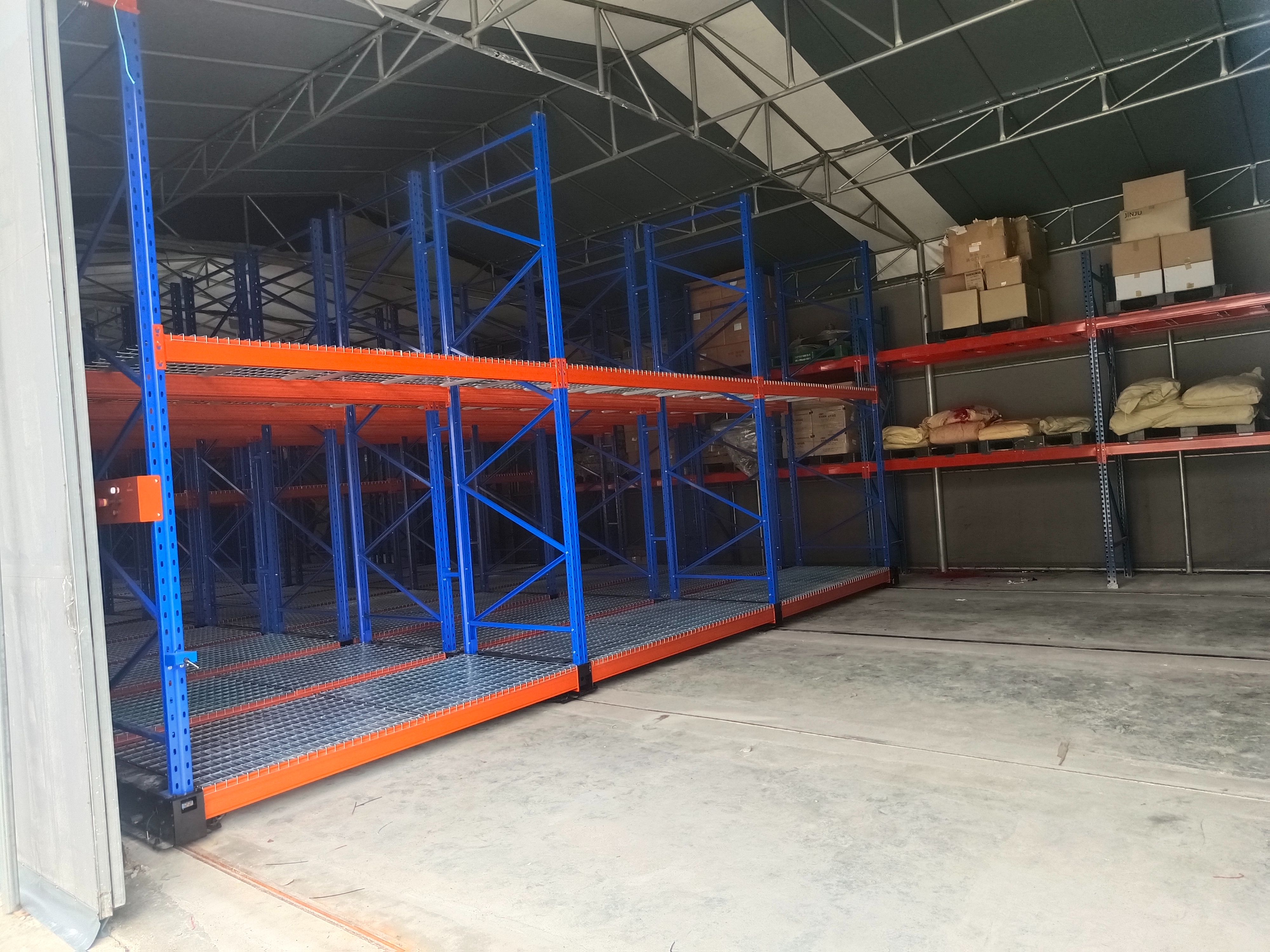 sistemas de racking móvel