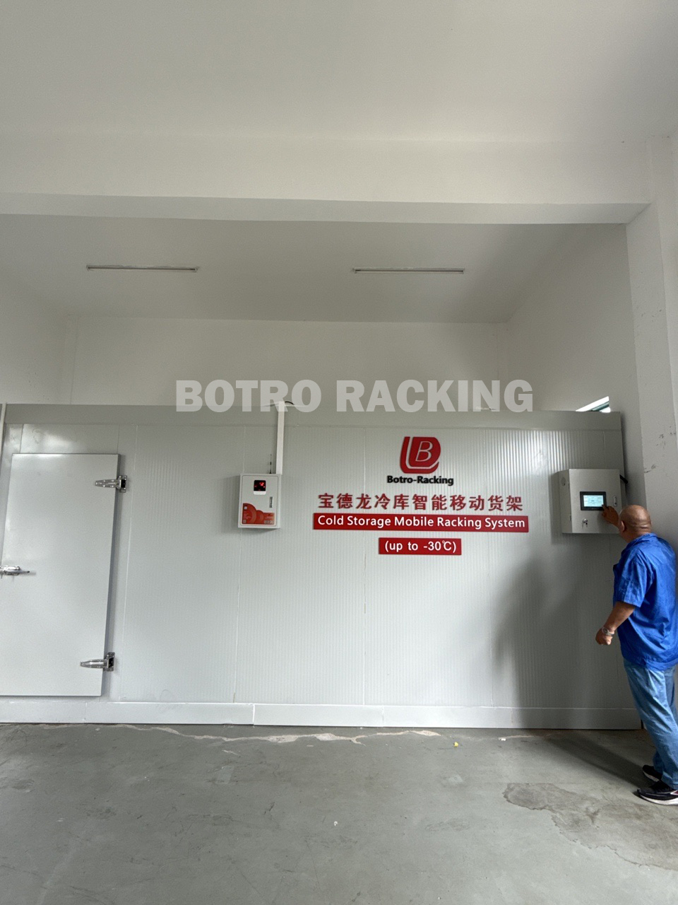 Sistema de racking móvel