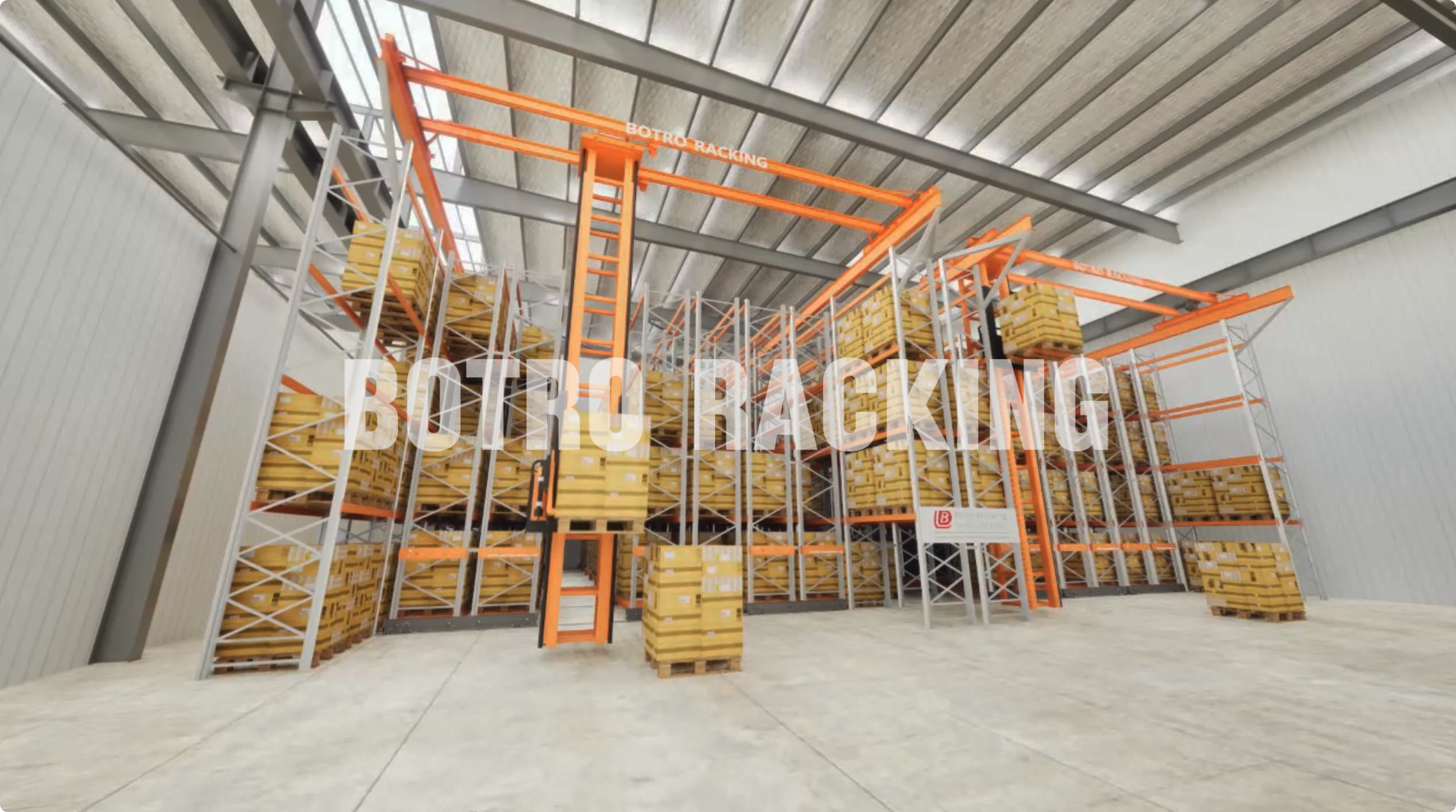Sistema de racking móvel