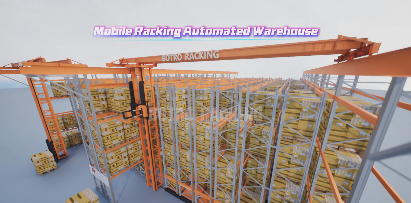 Sistema de racking móvel