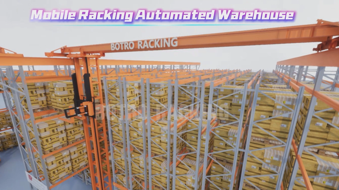 Botro Mobile Racking Automated Warehouse: Revolucionando o armazenamento automatizado