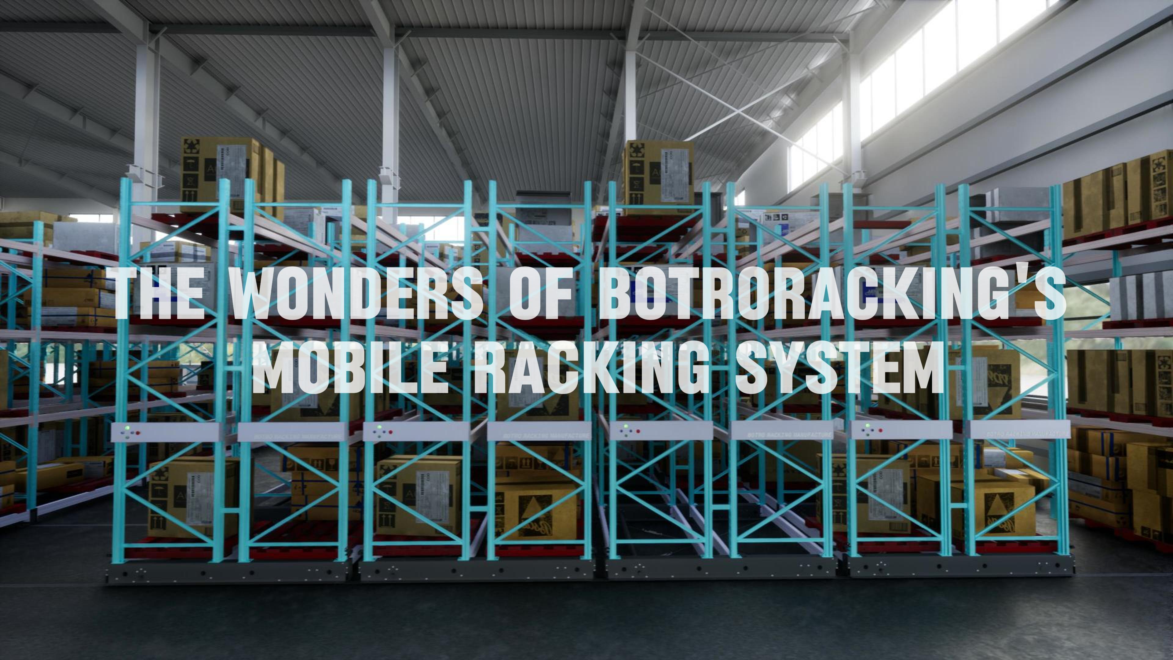 Sistema de rack móvel da BotroRacking: revolucionando o armazenamento