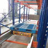 Armazém automático Fifo Metal Industrial Radio Storage Pallet Shuttle Racking