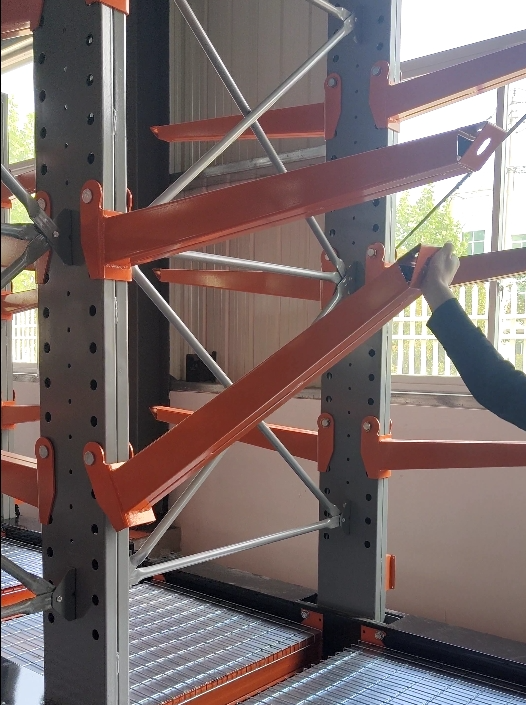 cantilever móvel racking
