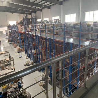 Prateleira de armazém para serviço pesado de plataforma de trabalho alto prateleira de armazenamento mezanino da China