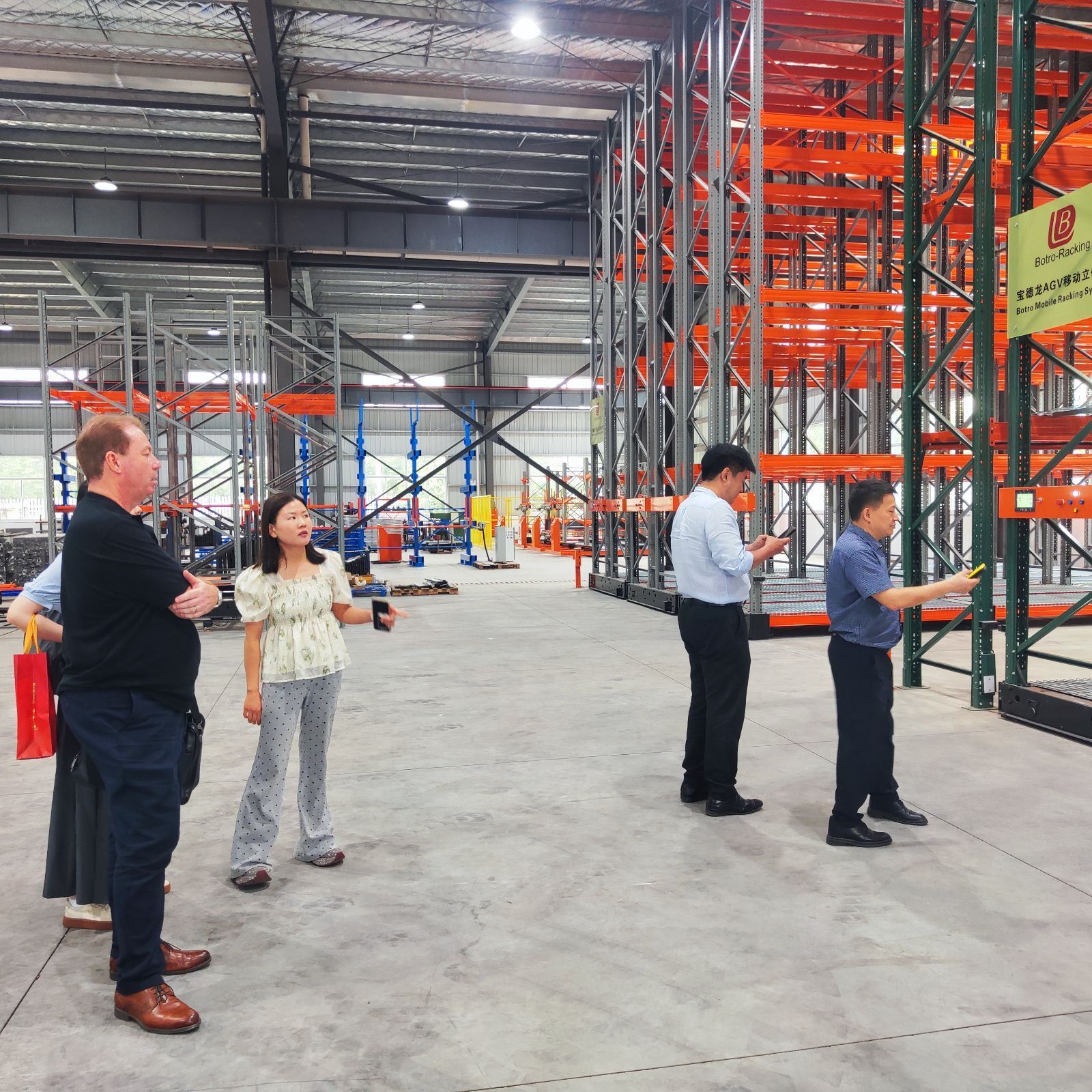 Sistema de racking móvel
